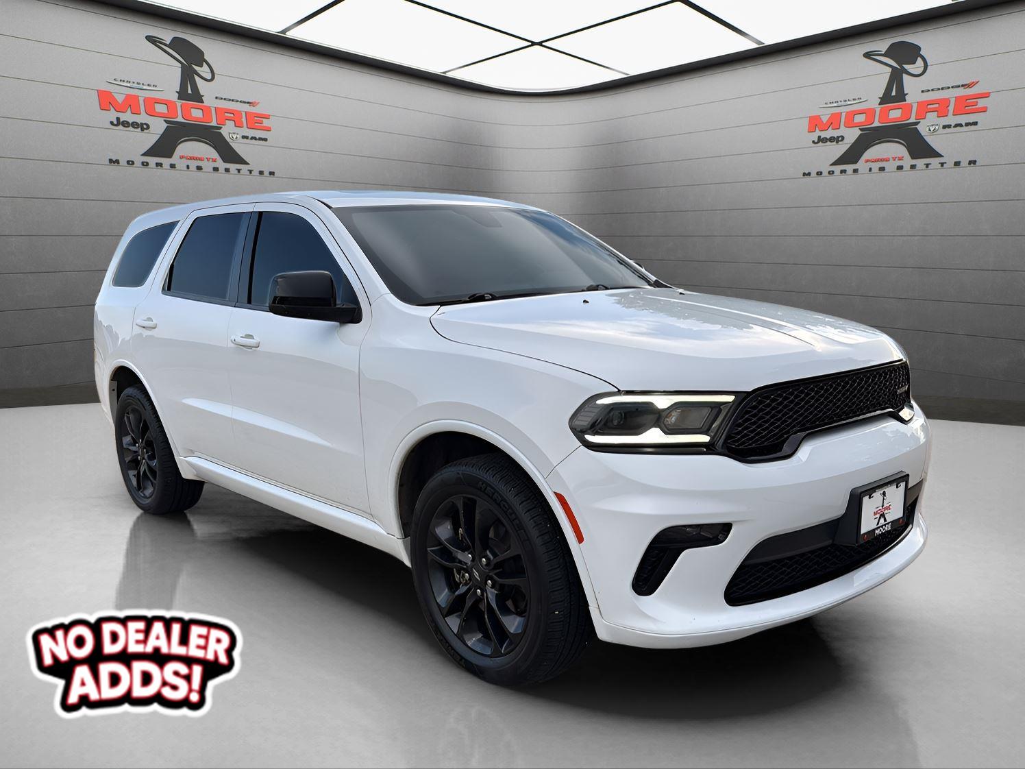 White Knuckle Clearcoat 2022 Dodge Durango SXT AWD SUV / Crossover All-Wheel Drive 8-Speed Automatic