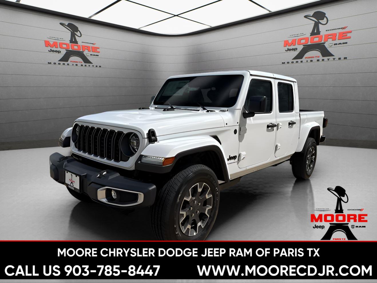 New 2026 Bright White Clear-Coat Exterior Paint Jeep Sahara image 3