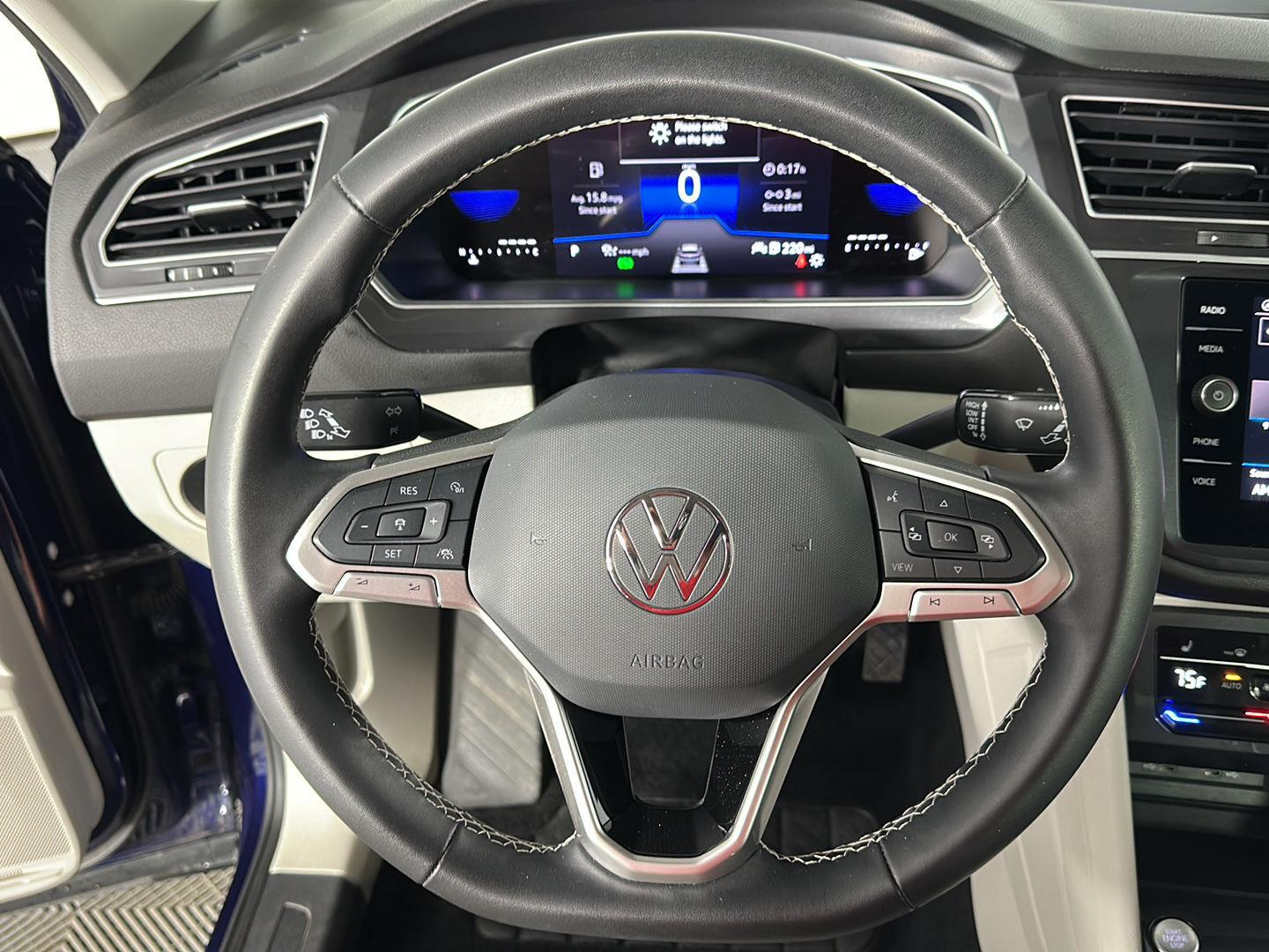 Certified Used 2024 Atlantic Blue Metallic Volkswagen SE image 22