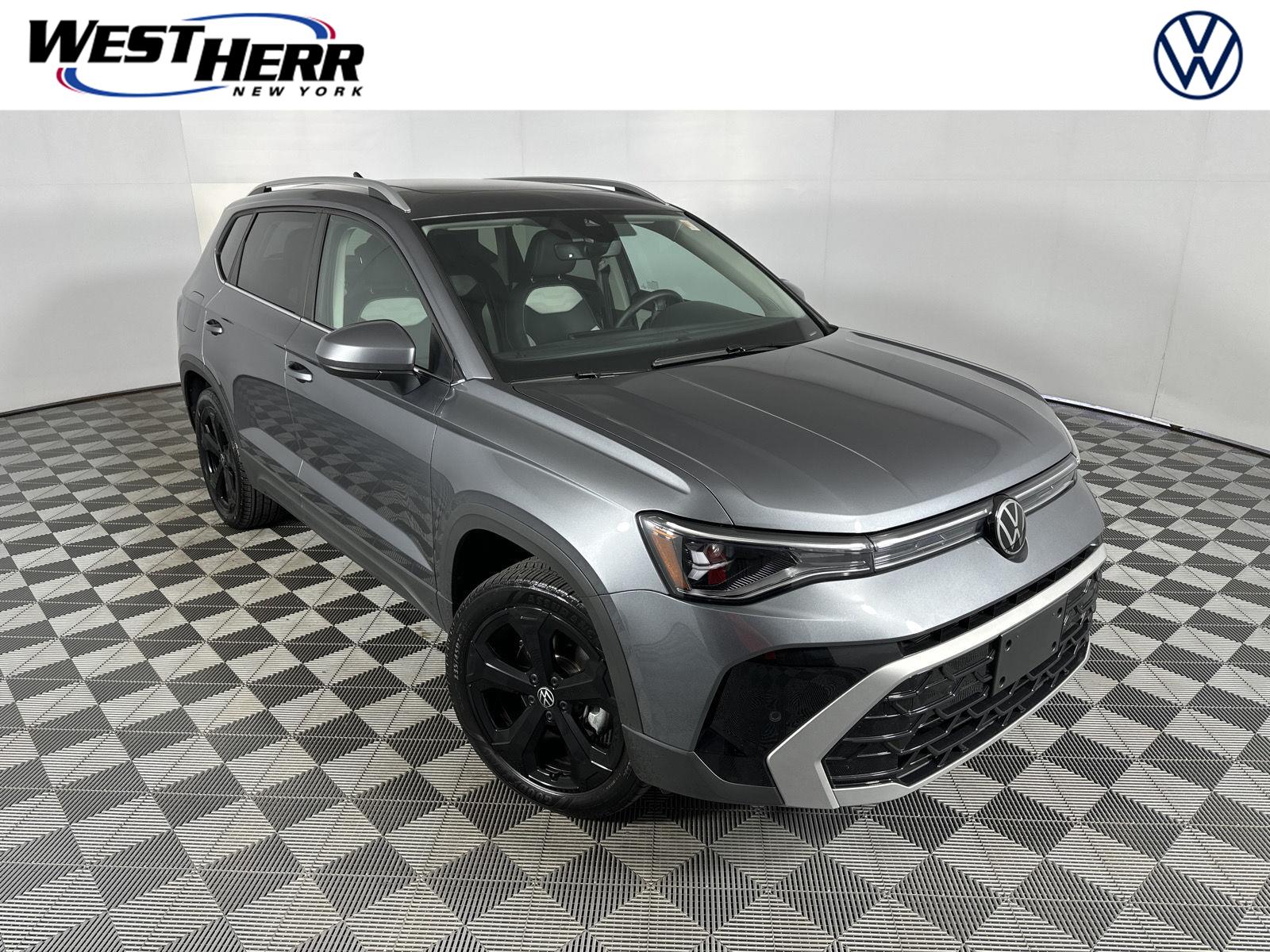 Platinum Gray Metallic 2026 Volkswagen Taos SUV / Crossover All-Wheel Drive Automatic