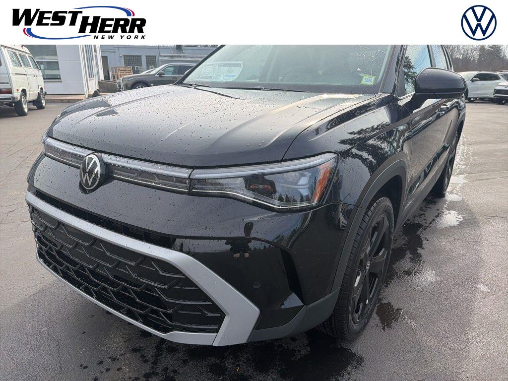 Deep Black Pearl 2026 Volkswagen Taos SUV / Crossover All-Wheel Drive 8-Speed Automatic