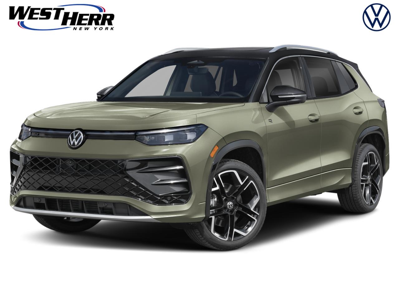 Avocado Green w/Deep Black Roof 2026 Volkswagen Tiguan SUV / Crossover All-Wheel Drive Automatic