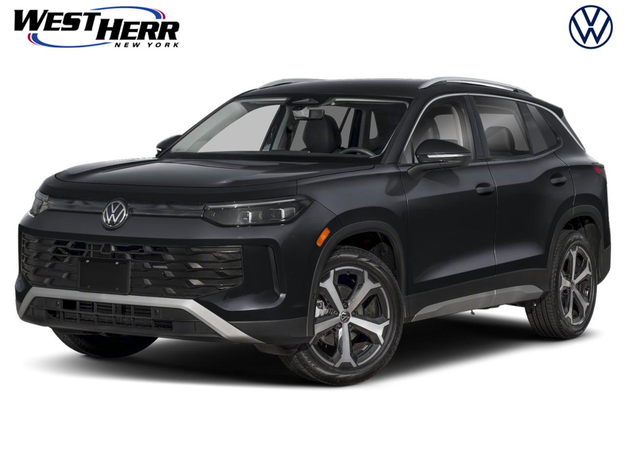 Deep Black Pearl 2026 Volkswagen Tiguan SUV / Crossover All-Wheel Drive Automatic