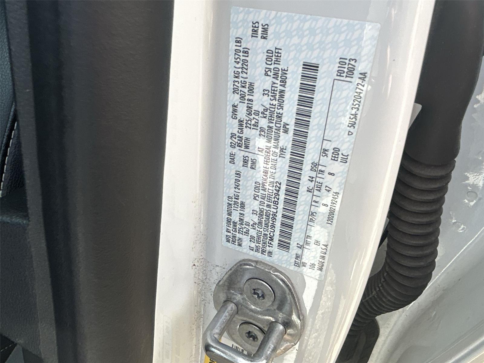 2020 Ford Escape SEL at Cochran Mazda