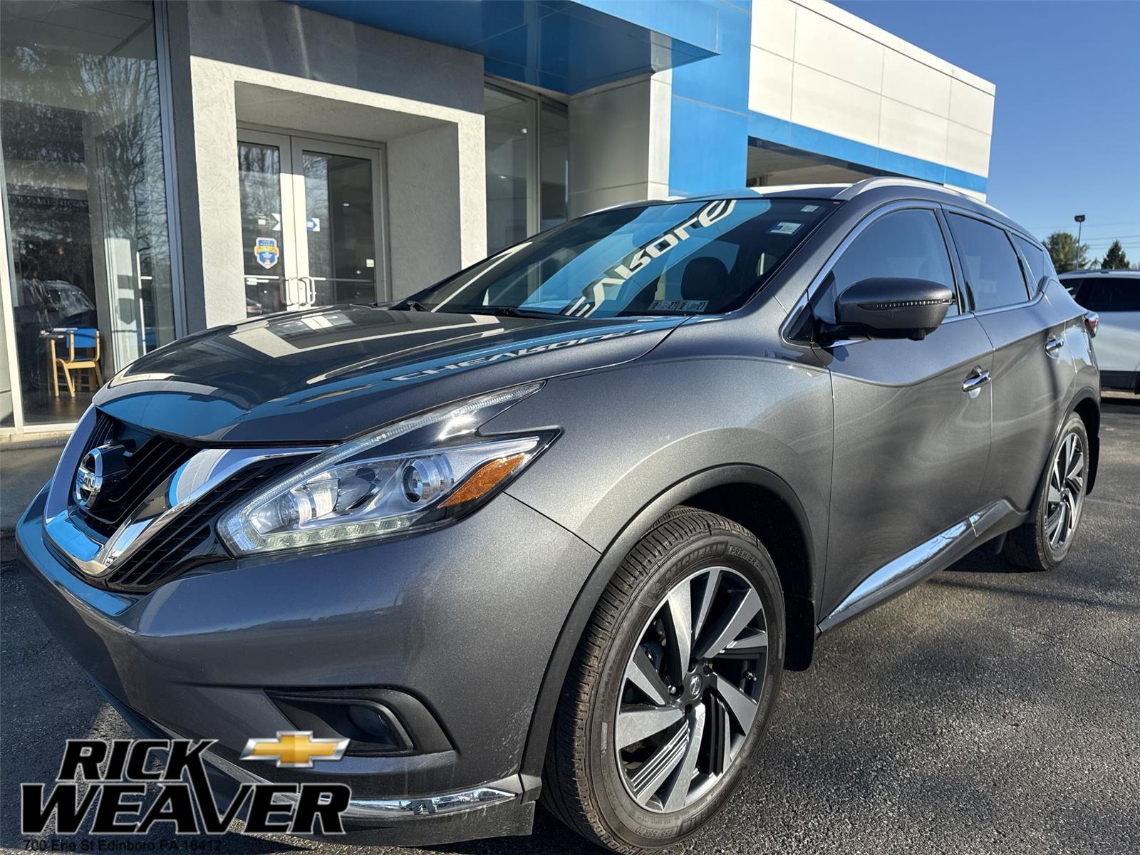 2017 Nissan Murano Platinum - 0