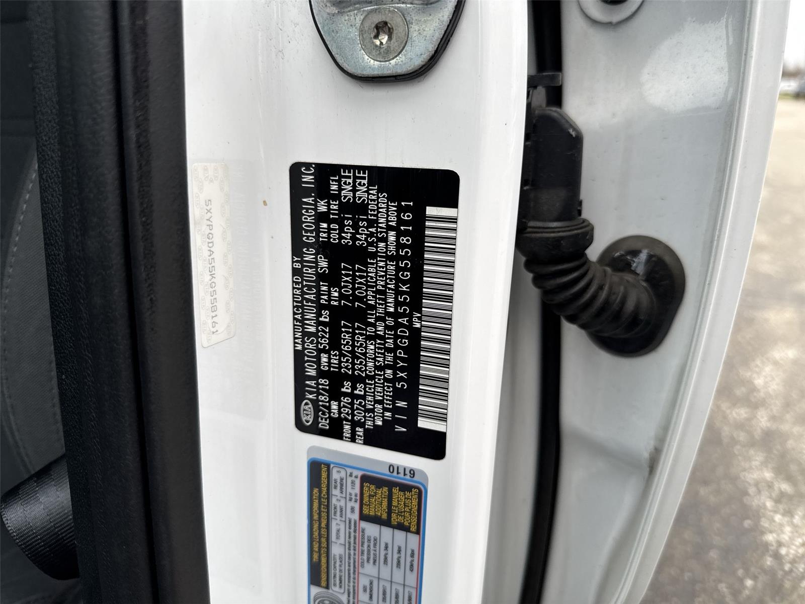 2019 Kia Sorento LX V6 at Three Rivers CJD