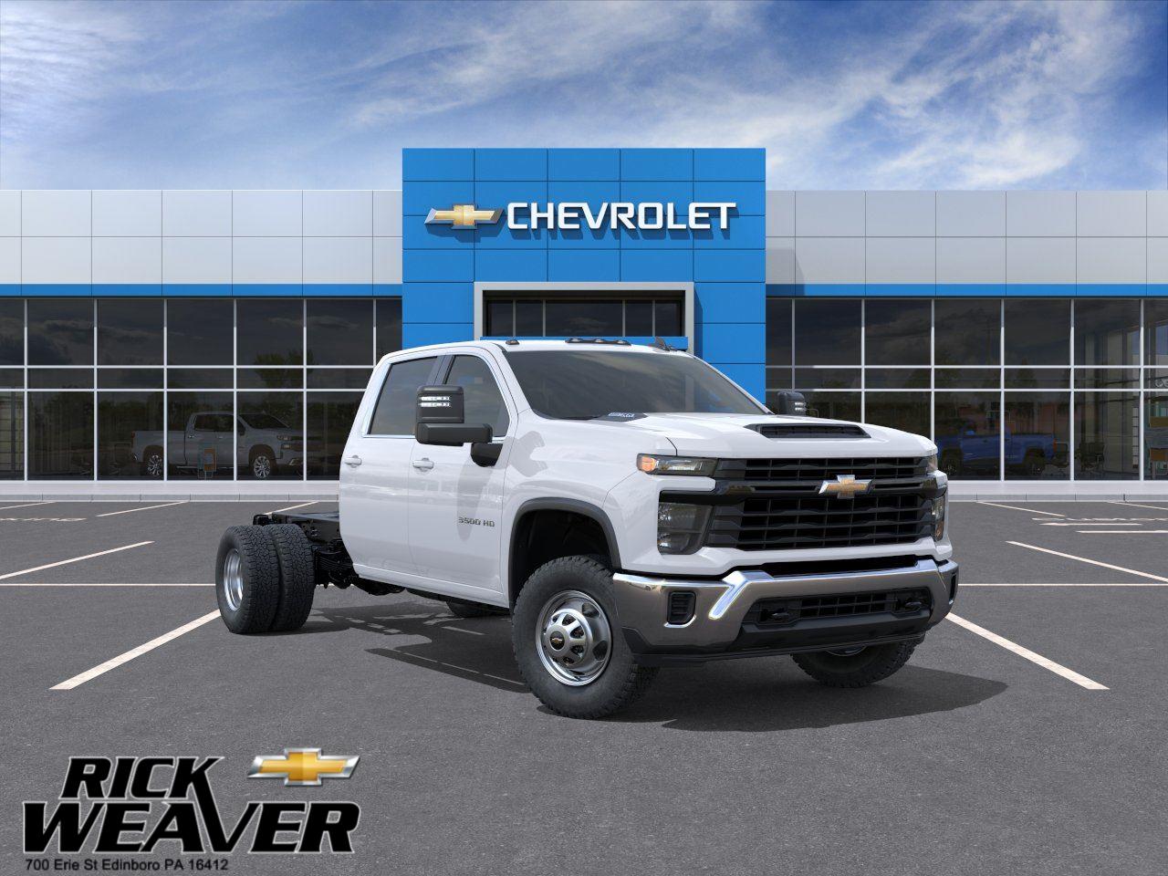 2026 Chevrolet Silverado 3500HD CC Work Truck at Rick Weaver Chevrolet