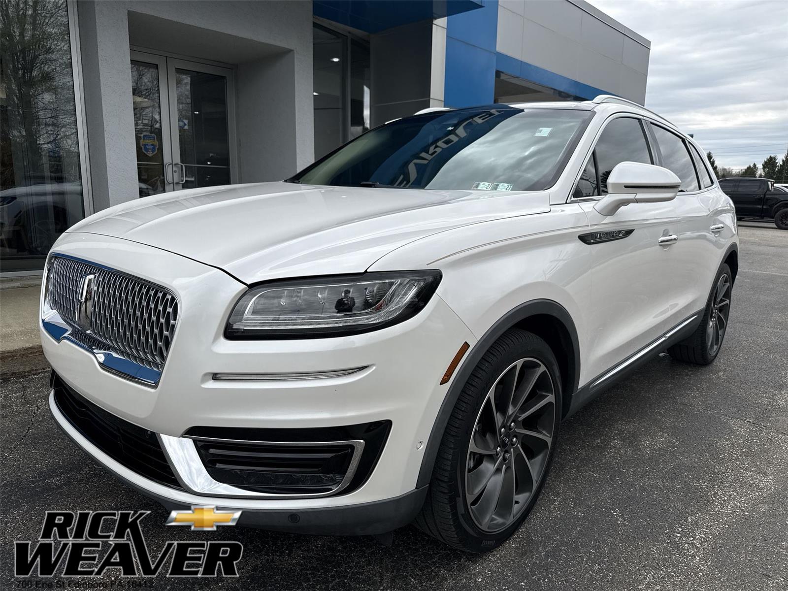 2019 Lincoln Nautilus Reserve at Diehl Automotive