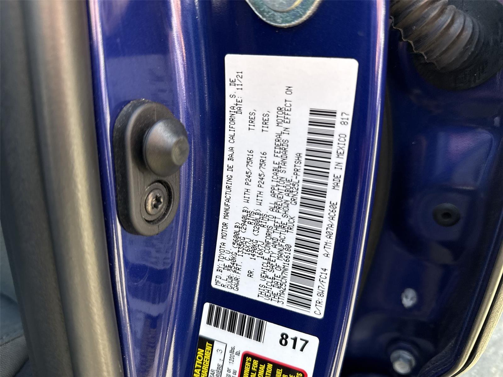2022 Toyota Tacoma SR5 at Rick Weaver Chevrolet