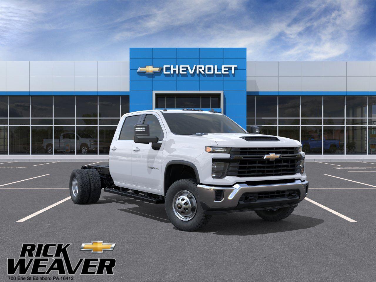 2026 Chevrolet Silverado 3500HD CC Work Truck at Rick Weaver Chevrolet