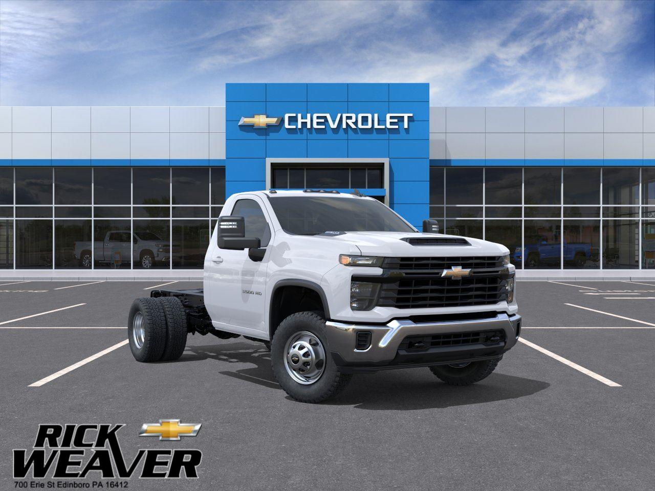 2026 Chevrolet Silverado 3500HD CC Work Truck at Rick Weaver Chevrolet