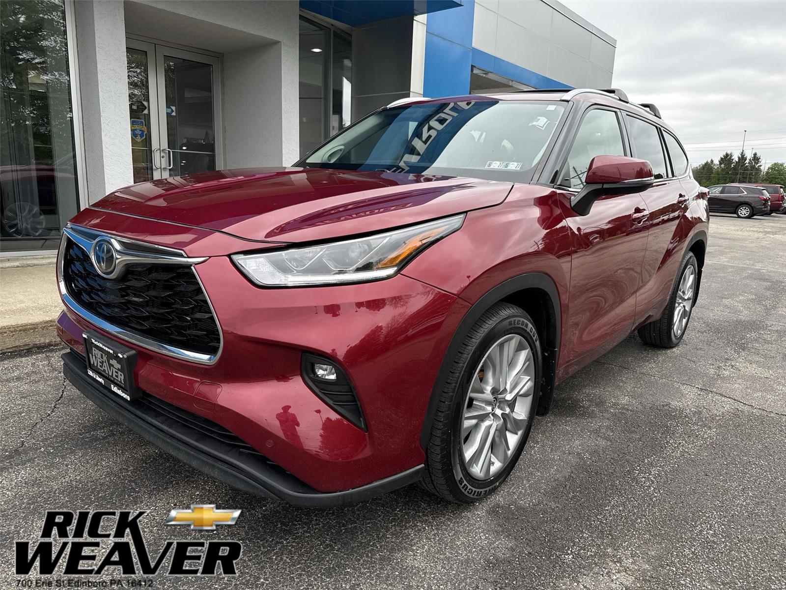 2020 Toyota Highlander Limited at McCandless Ford