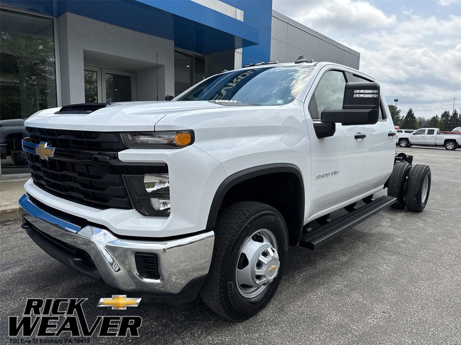 2026 Chevrolet Silverado 3500HD CC Work Truck at Rick Weaver Chevrolet