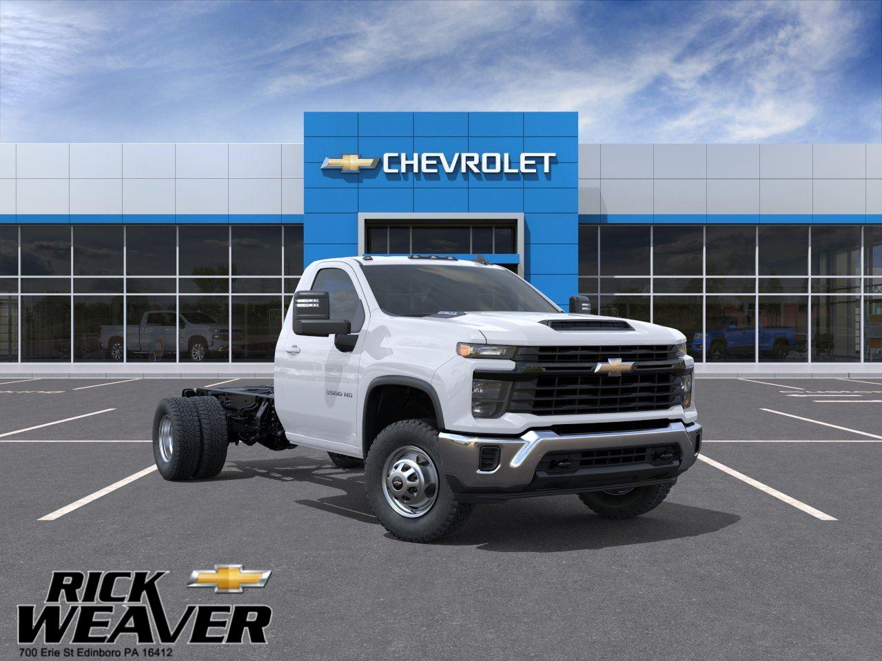 2026 Chevrolet Silverado 3500HD CC Work Truck at Rick Weaver Chevrolet