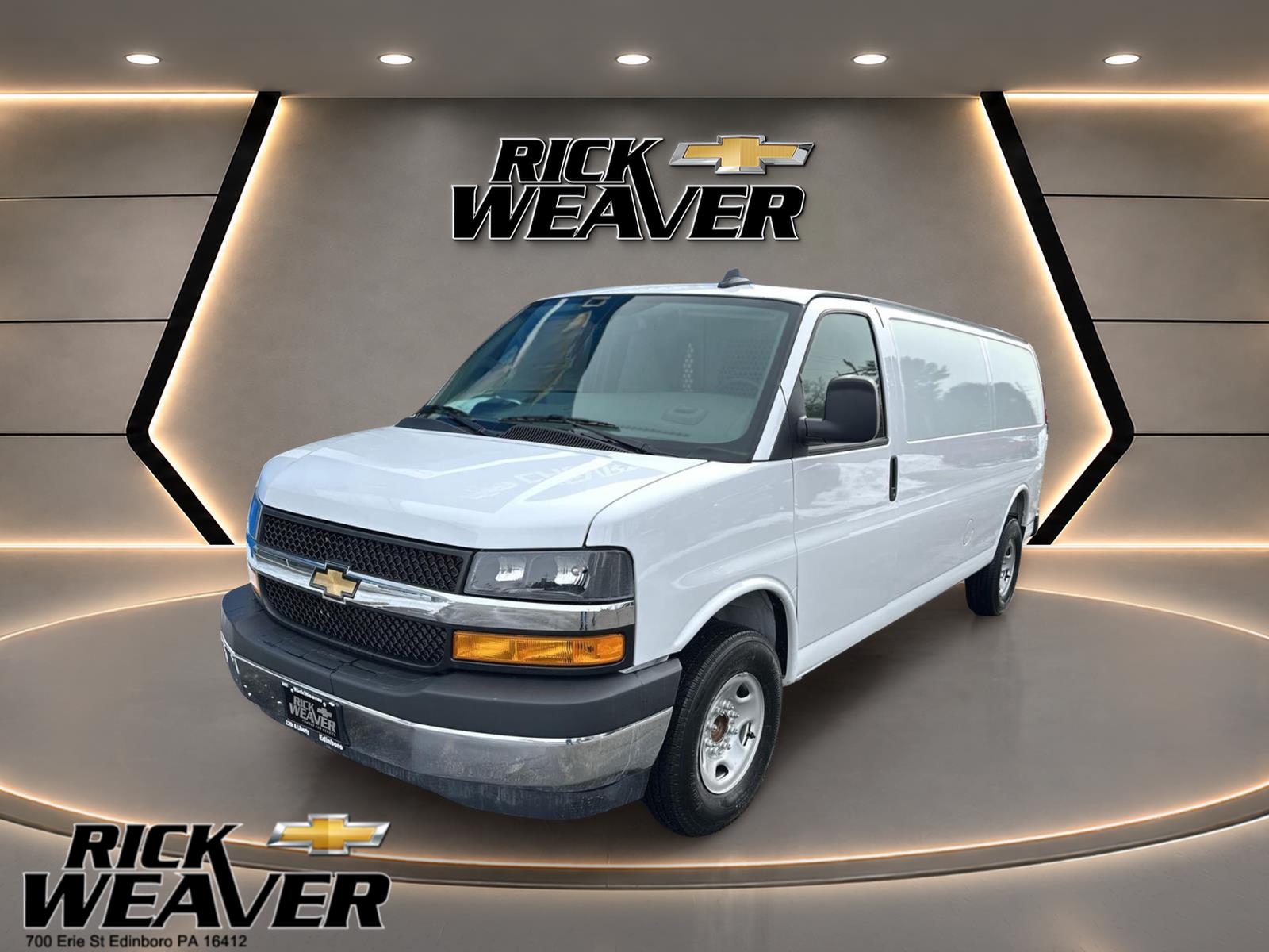 2025 Chevrolet Express Cargo Van RWD 3500 155 at Rick Weaver GMC