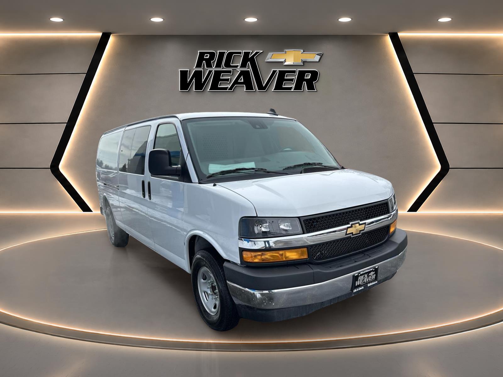 2025 Chevrolet Express Cargo Van RWD 3500 155 at Rick Weaver GMC