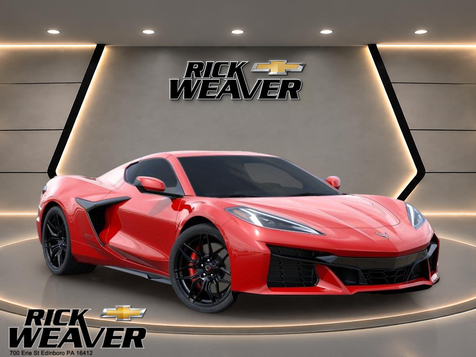 2026 Chevrolet Corvette 3LZ at Rick Weaver Chevrolet