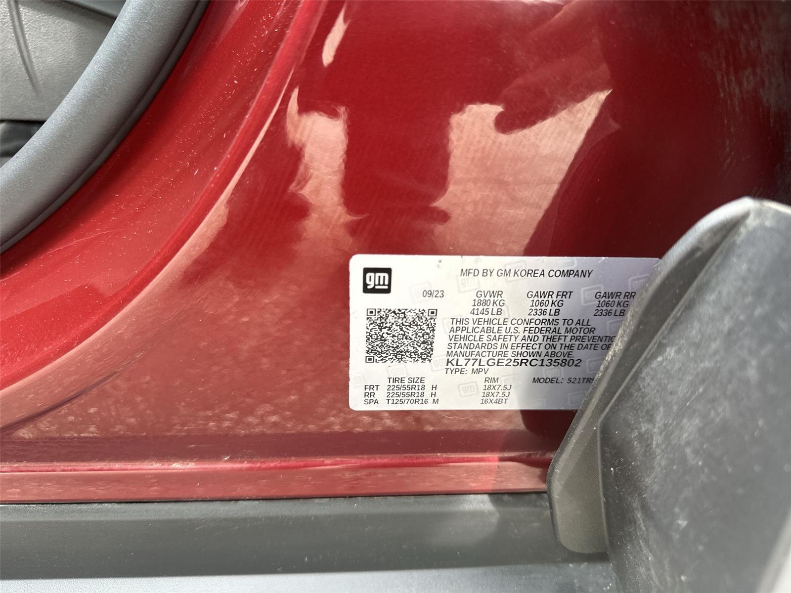 2024 Chevrolet Trax 1RS at Rick Weaver GMC