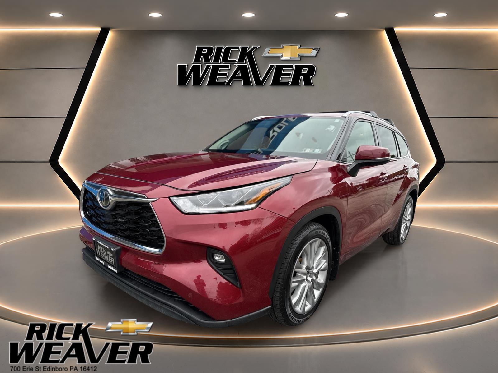 2020 Toyota Highlander Limited at Baglier Buick GMC Mazda