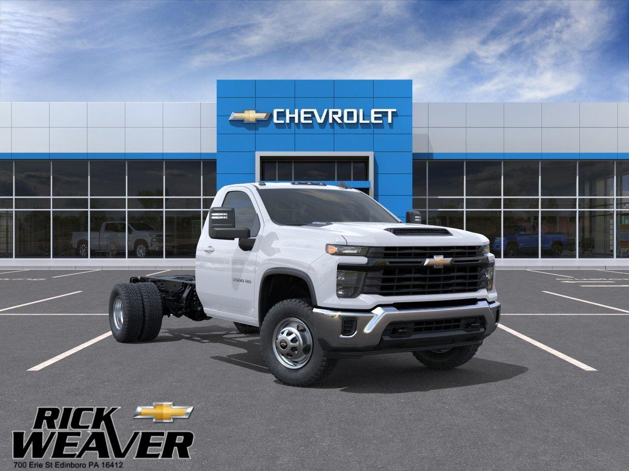 2026 Chevrolet Silverado 3500HD CC Work Truck at Rick Weaver Chevrolet