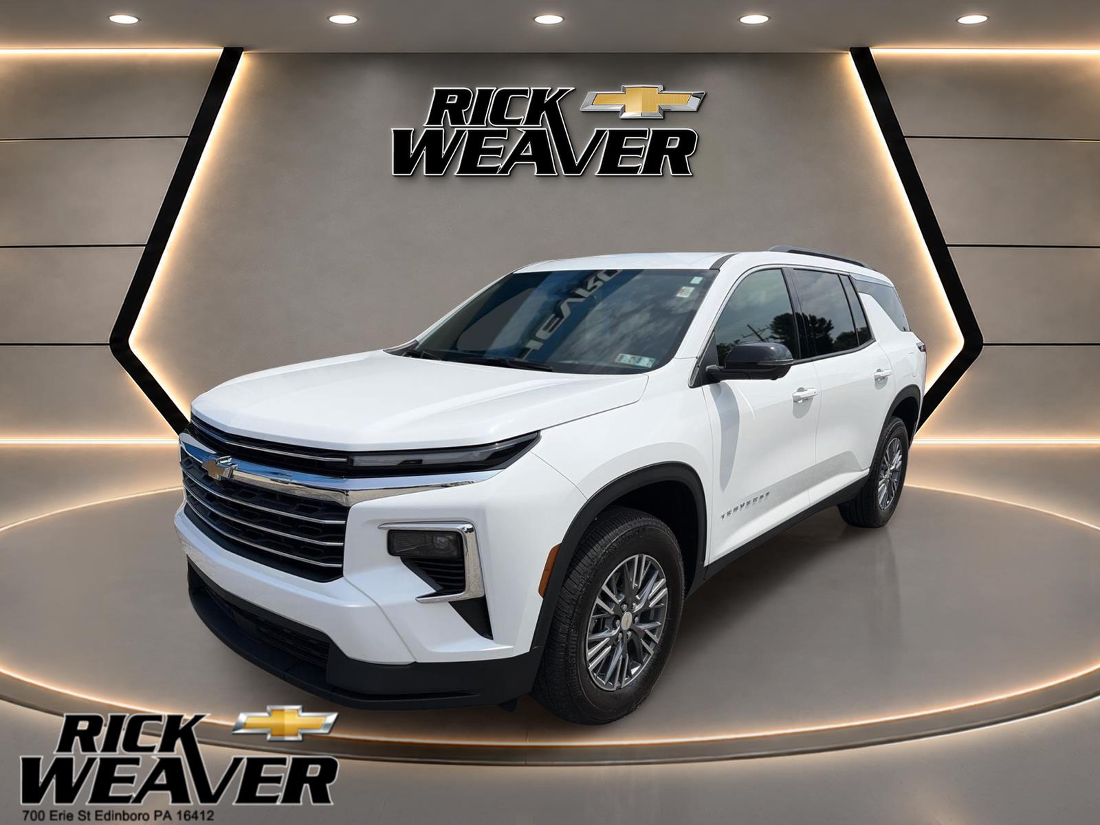 2025 Chevrolet Traverse AWD LT at Rick Weaver Chevrolet