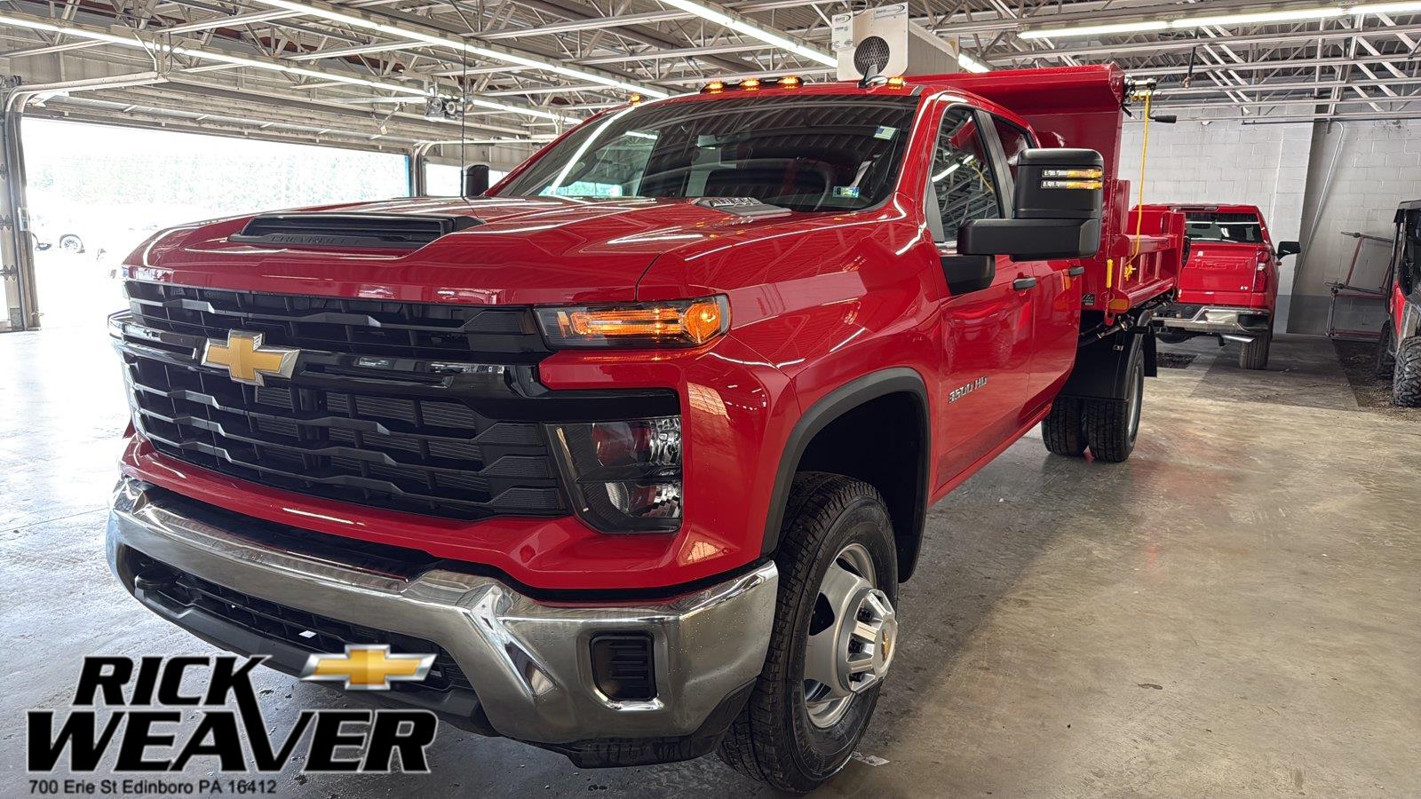 2026 Chevrolet Silverado 3500HD CC Work Truck at Rick Weaver Chevrolet