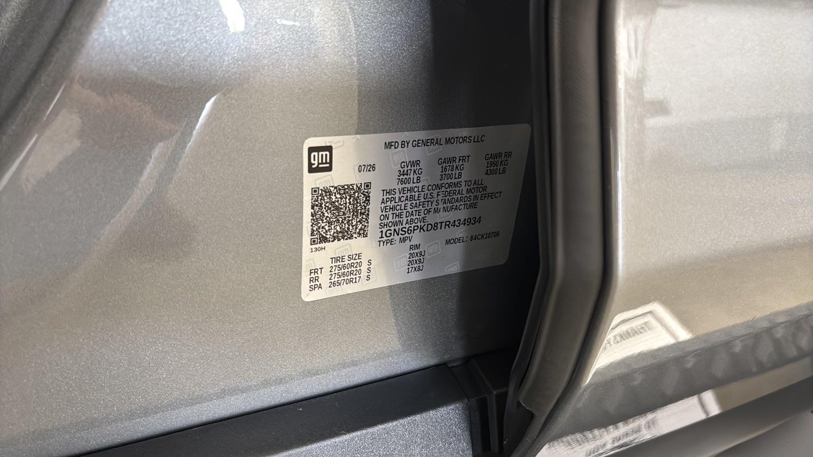 2026 Chevrolet Tahoe Z71 at Chevrolet & GMC Titusville