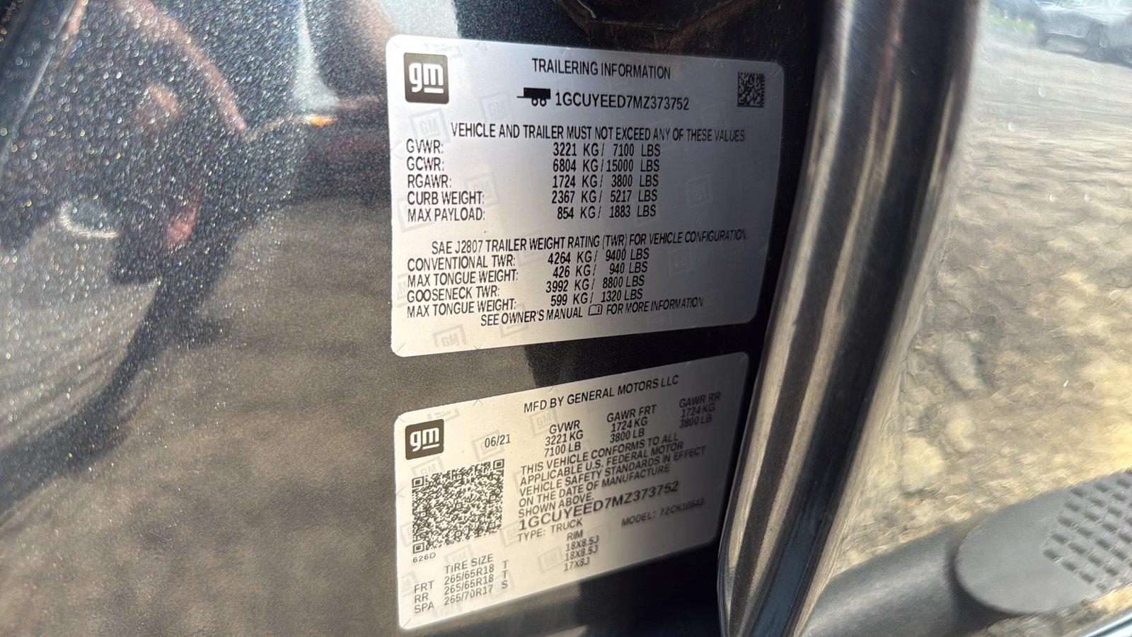 2021 Chevrolet Silverado 1500 RST at Baglier Buick GMC Mazda