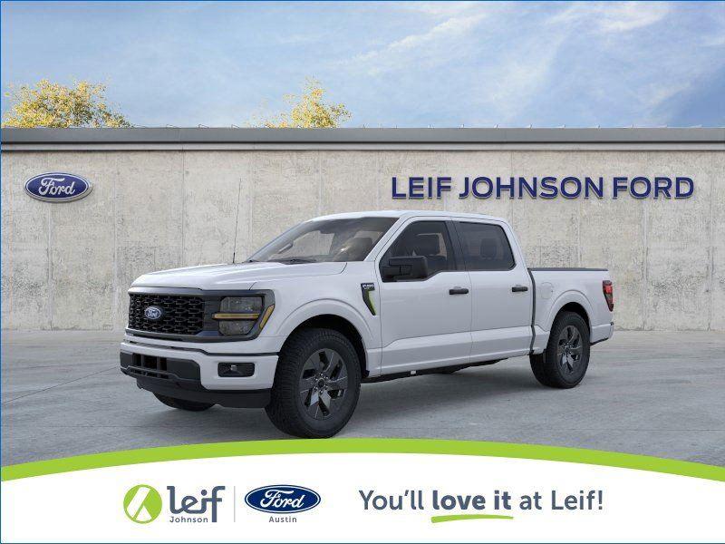 Oxford White 2025 Ford F-150 STX 4dr SuperCrew RWD Pickup Truck 4X2 Automatic