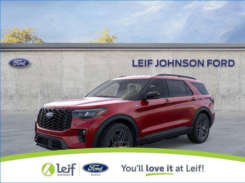 Rapid Red Metallic Tinted Clearcoat 2026 Ford Explorer ST-Line RWD SUV / Crossover Rear-Wheel Drive Automatic