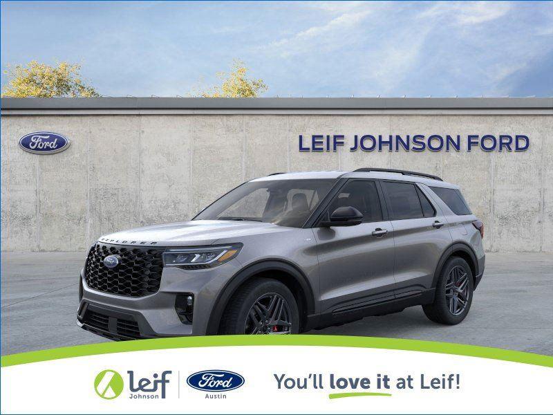 Carbonized Gray 2025 Ford Explorer ST-Line RWD SUV / Crossover Rear-Wheel Drive Automatic