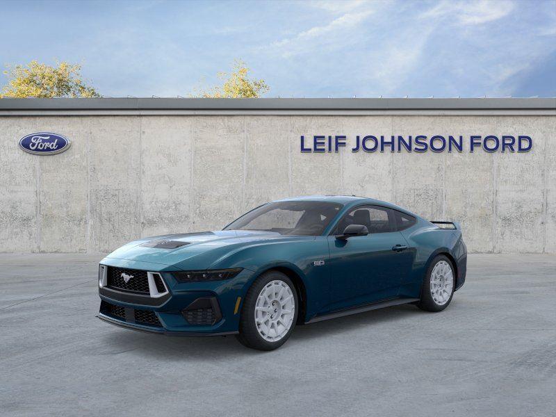 Adriatic Blue Metallic 2026 Ford Mustang Coupe Rear-Wheel Drive Automatic