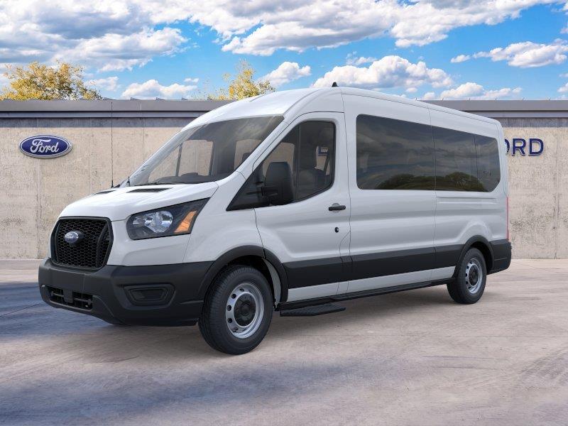 Oxford White 2025 Ford Transit Passenger Van Rear-Wheel Drive Automatic