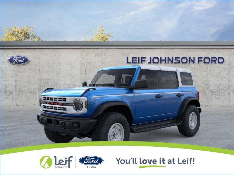 Velocity Blue 2026 Ford Bronco Heritage Edition 4-Door 4WD SUV / Crossover Four-Wheel Drive Automatic