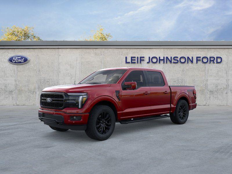 Rapid Red Metallic Tinted Clearcoat 2025 Ford F-150 Pickup Truck Four-Wheel Drive Automatic