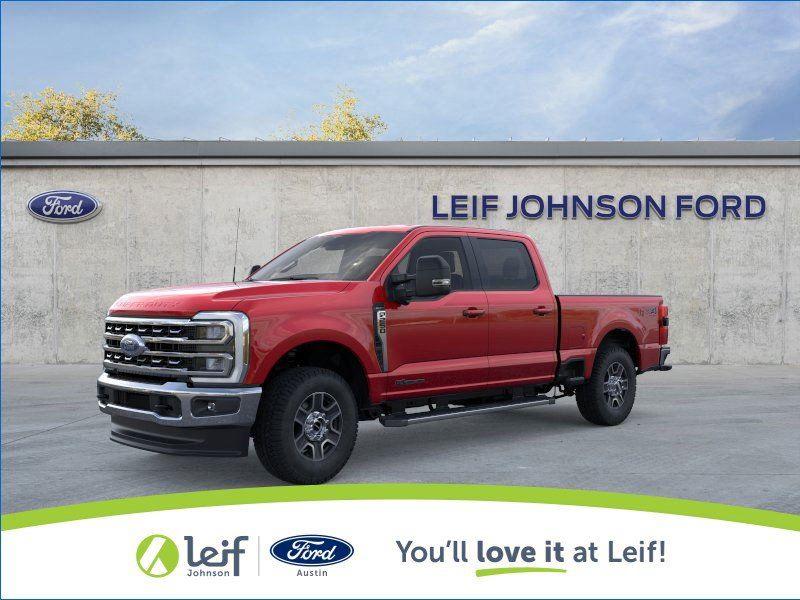 Ruby Red Metallic Tinted Clearcoat 2026 Ford F-250 Super Duty Lariat Crew Cab 4WD Pickup Truck Four-Wheel Drive Automatic