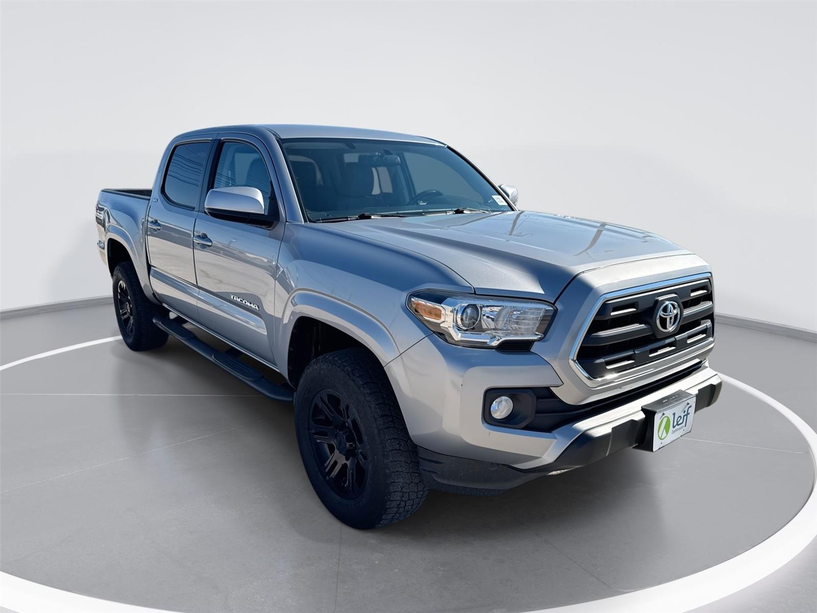 Silver Sky Metallic 2016 Toyota Tacoma Double Cab V6 SR5 Pickup Truck 4X2 6-Speed Automatic