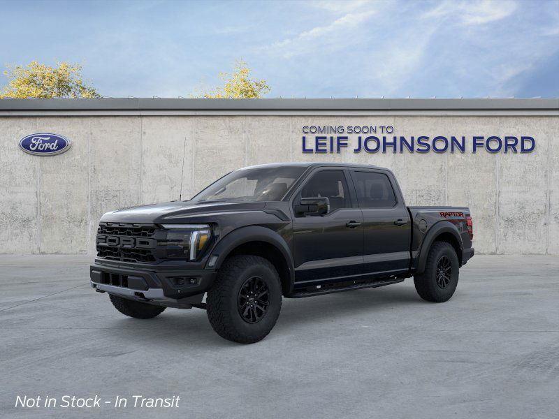 Agate Black Metallic 2026 Ford F-150 Raptor SuperCrew 4WD Pickup Truck Four-Wheel Drive Automatic