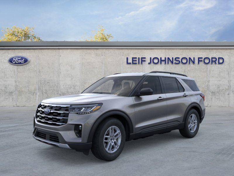 Carbonized Gray Metallic 2026 Ford Explorer SUV / Crossover Rear-Wheel Drive Automatic