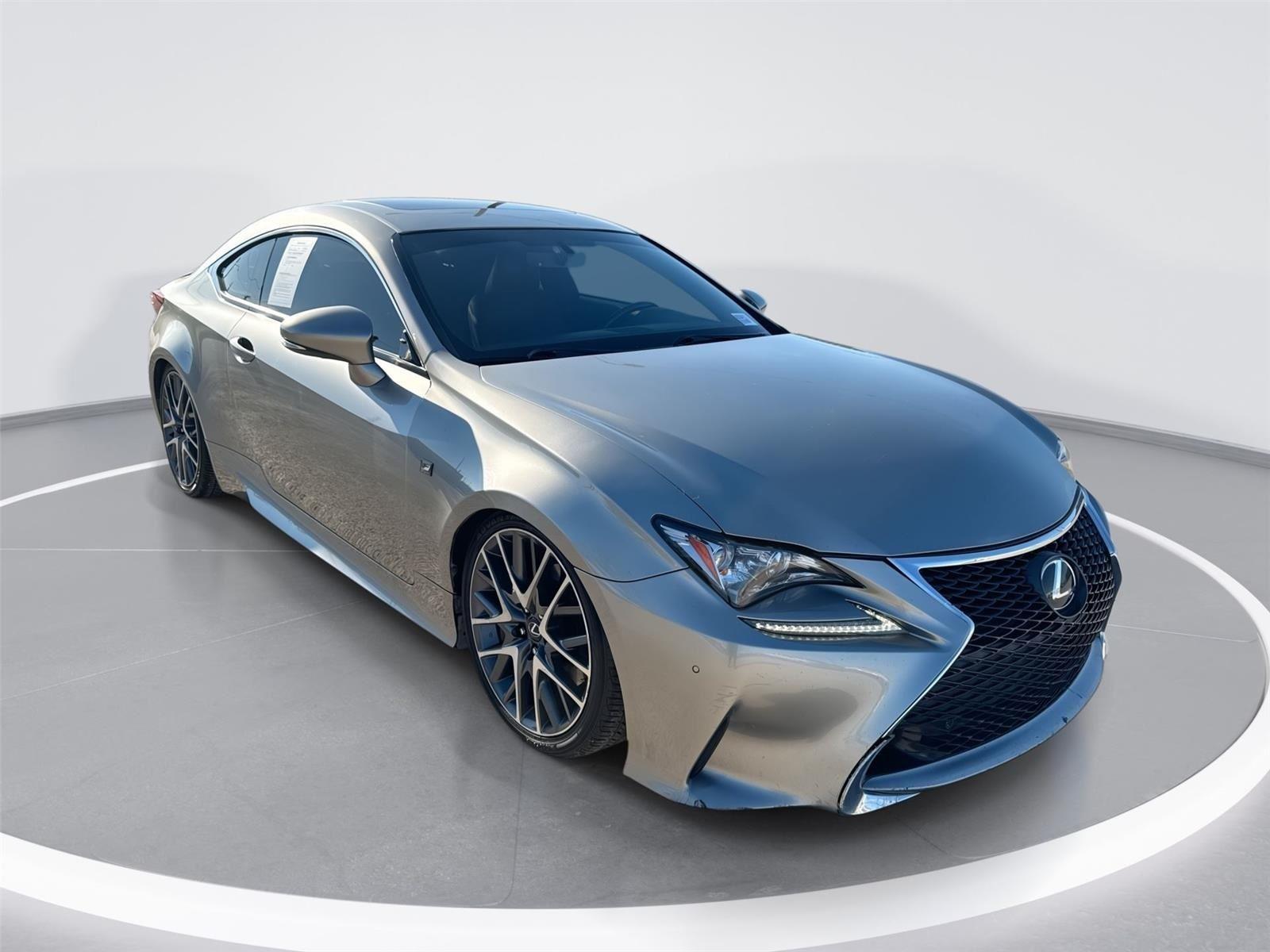 Atomic Silver 2017 Lexus RC 200t RWD Coupe Rear-Wheel Drive Automatic