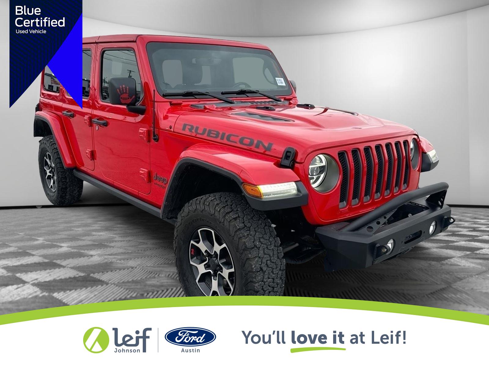 Firecracker Red Clearcoat 2020 Jeep Wrangler Unlimited Rubicon 4WD SUV / Crossover Four-Wheel Drive 8-Speed Automatic