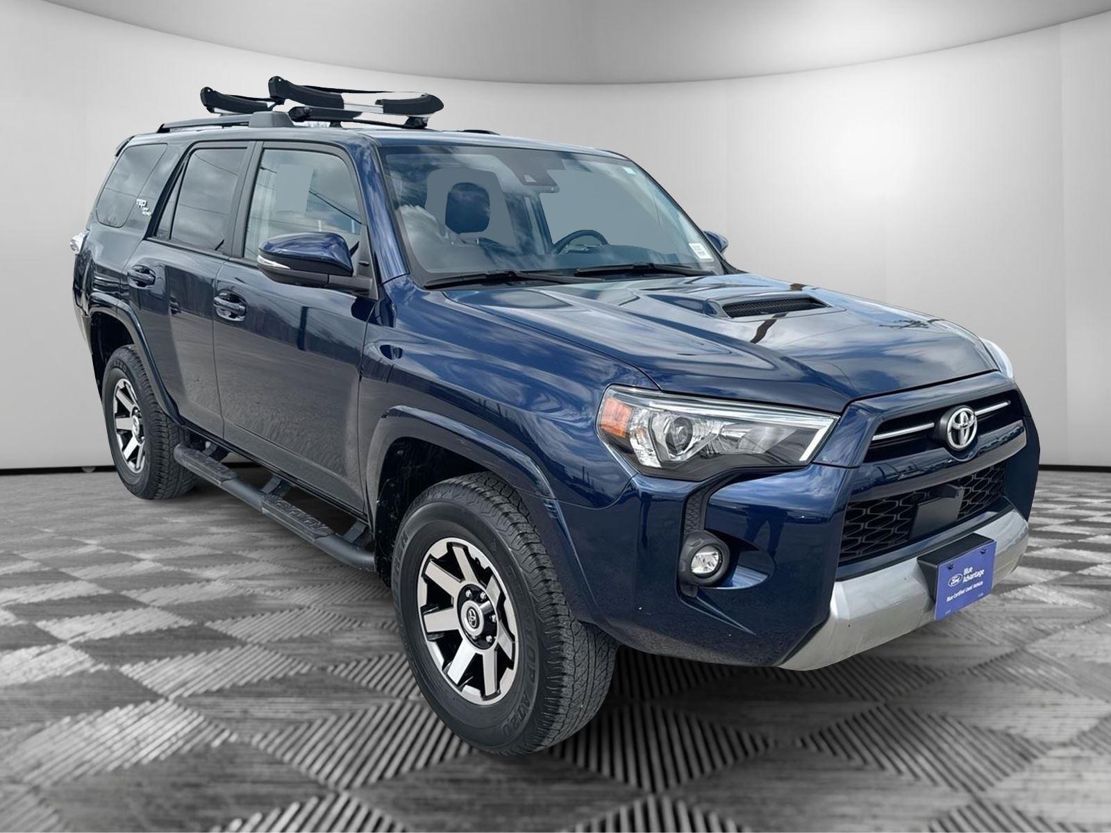 Nautical Blue Metallic 2022 Toyota 4Runner TRD Off-Road Premium 4WD SUV / Crossover Four-Wheel Drive 5-Speed Automatic