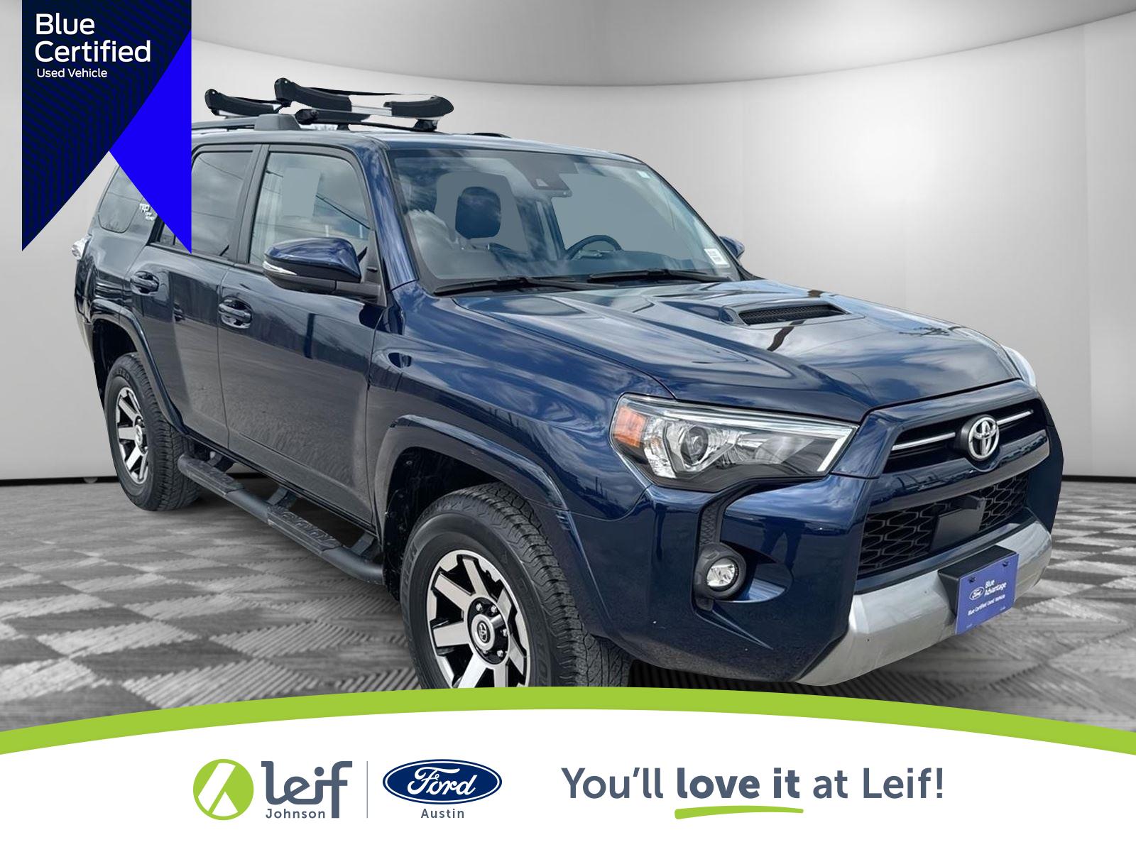 Nautical Blue Metallic 2022 Toyota 4Runner TRD Off-Road Premium 4WD SUV / Crossover Four-Wheel Drive 5-Speed Automatic
