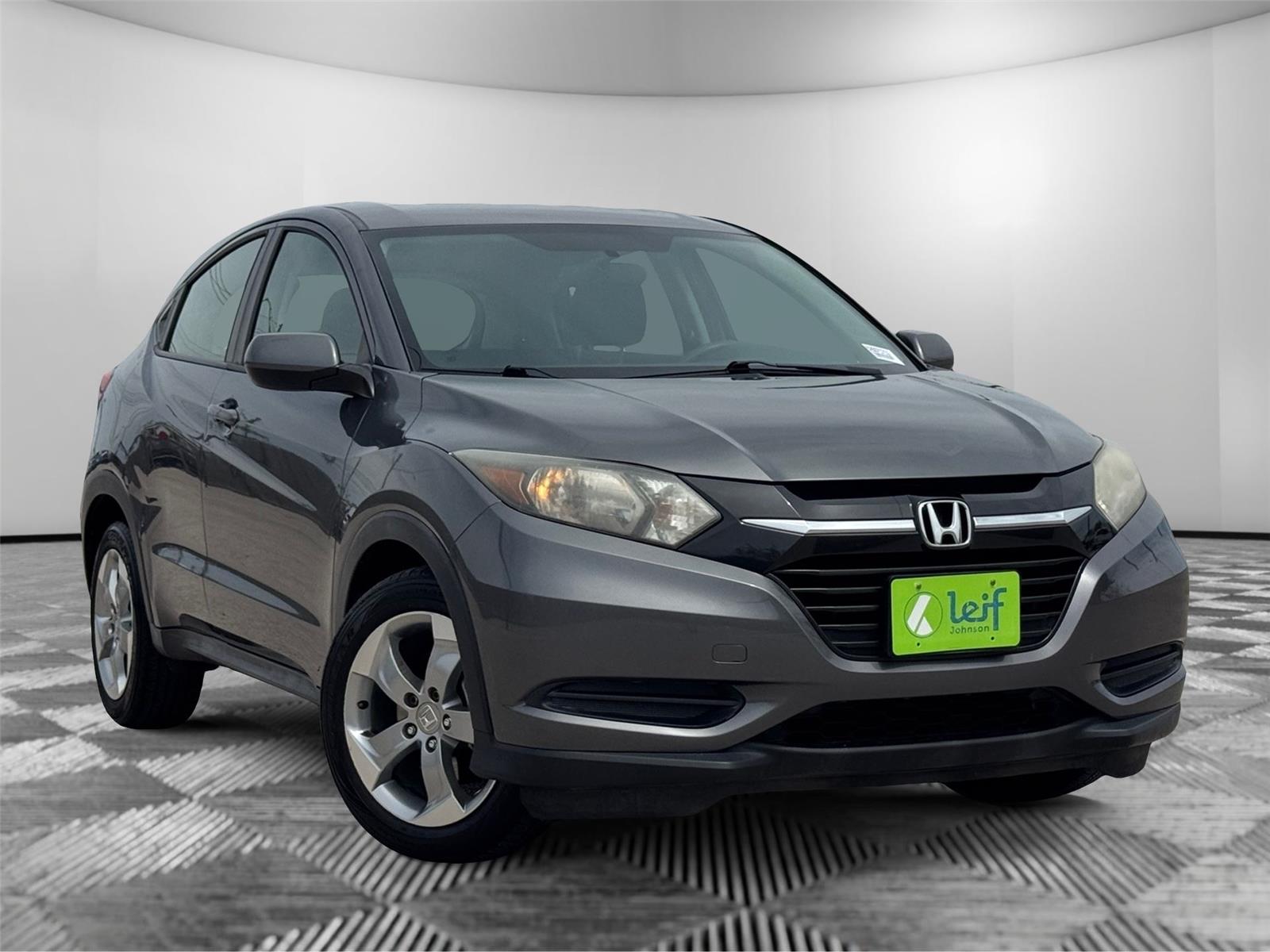 Gray (Modern Steel Metallic) 2017 Honda HR-V LX SUV / Crossover Front-Wheel Drive Continuously Variable Transmission