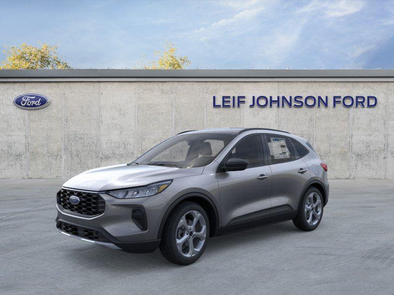 Carbonized Gray 2025 Ford Escape Hybrid ST-Line FWD SUV / Crossover Front-Wheel Drive Continuously Variable Transmission