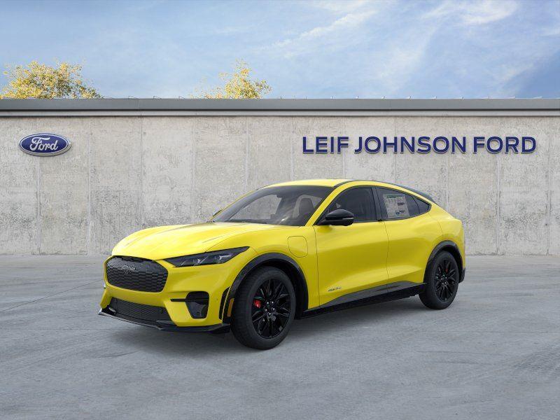 Grabber Yellow 2025 Ford Mustang Mach-E Premium RWD SUV / Crossover Rear-Wheel Drive 1-Speed Dual Clutch