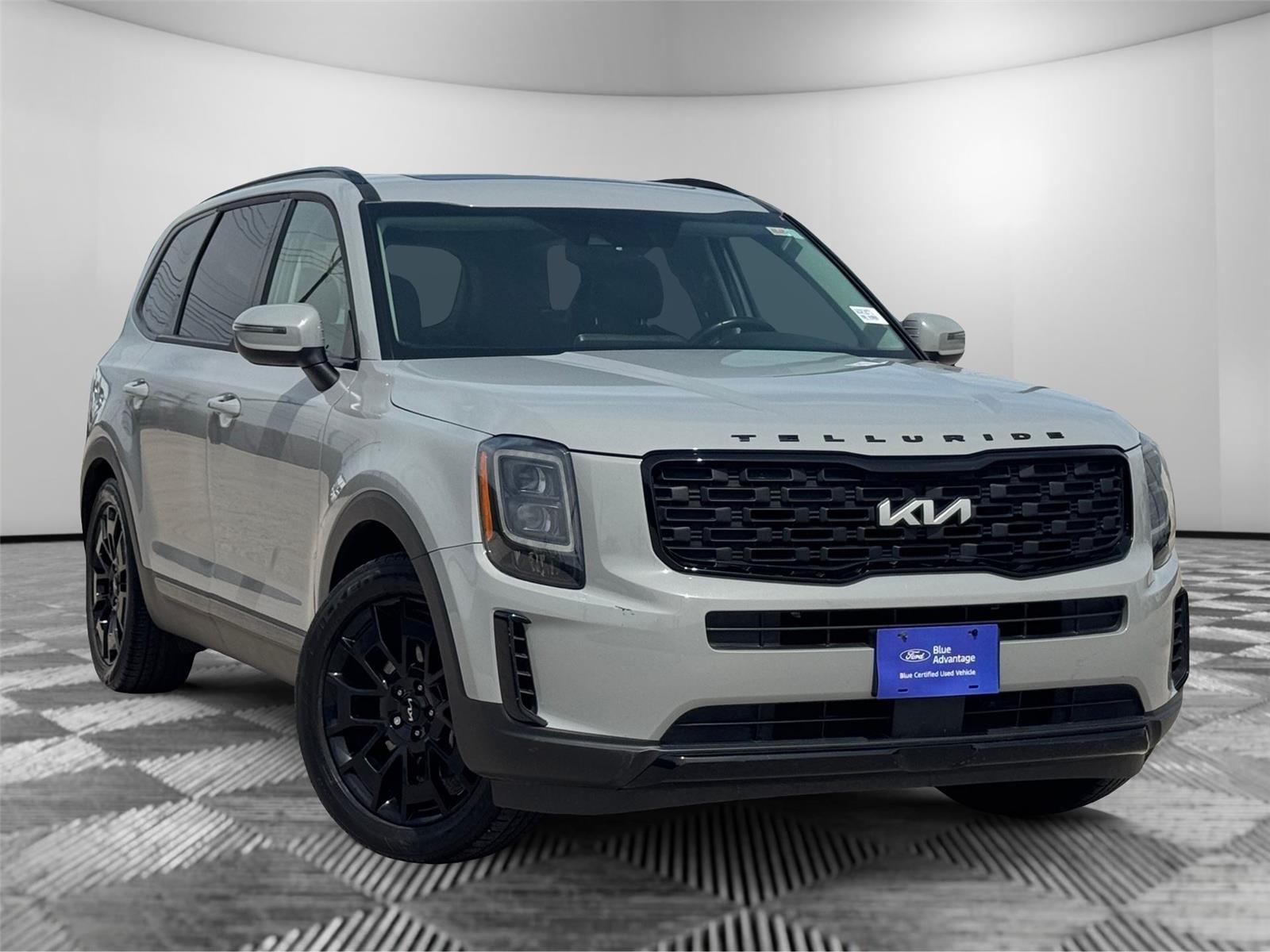 Wolf Gray 2022 Kia Telluride EX AWD SUV / Crossover All-Wheel Drive 8-Speed Automatic