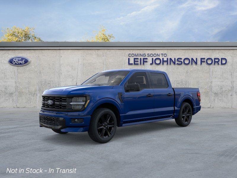 Argon Blue Metallic 2026 Ford F-150 STX SuperCrew 4WD Pickup Truck Four-Wheel Drive Automatic