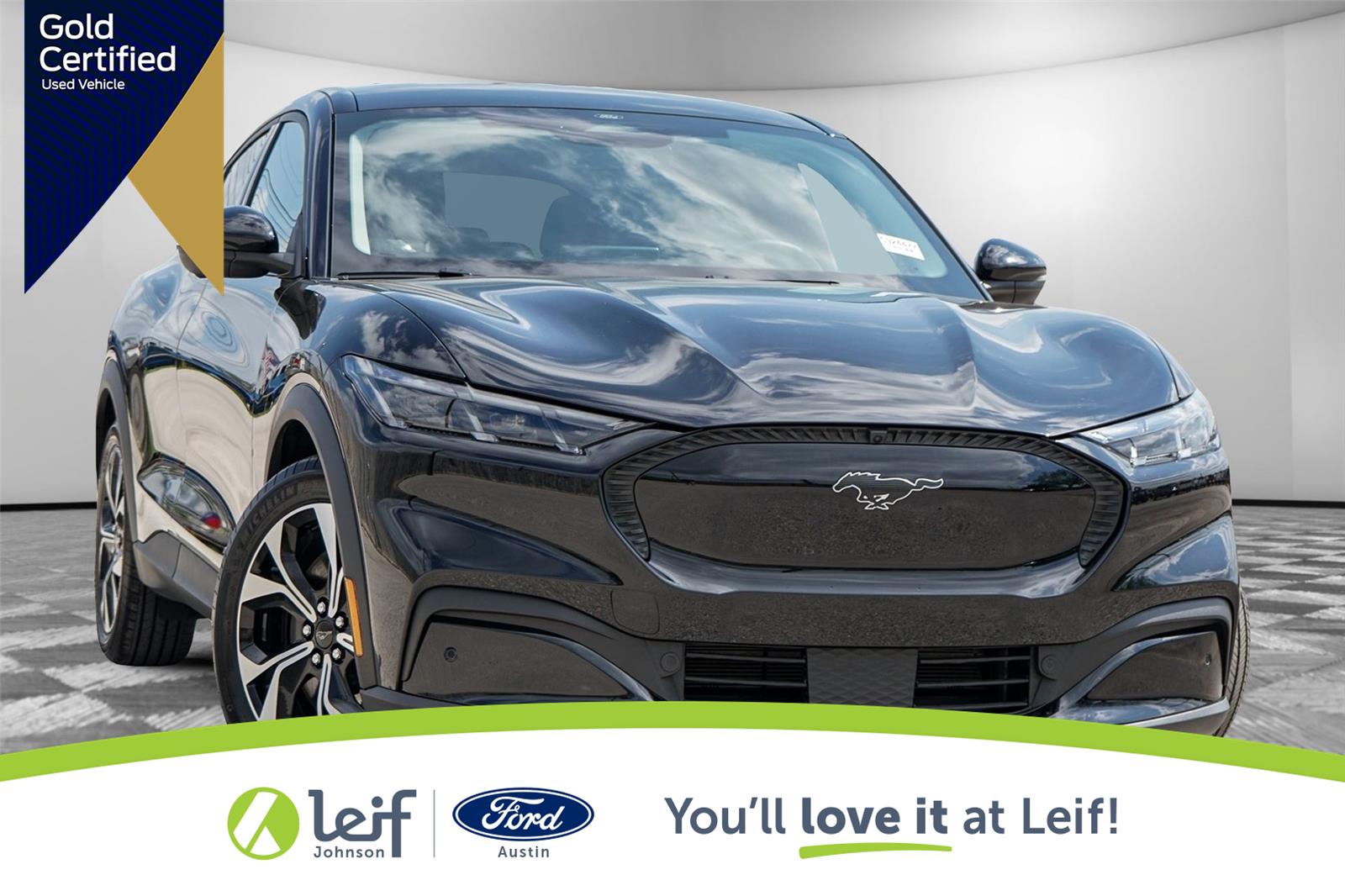 Shadow Black 2025 Ford Mustang Mach-E Select AWD SUV / Crossover All-Wheel Drive 1-Speed Dual Clutch