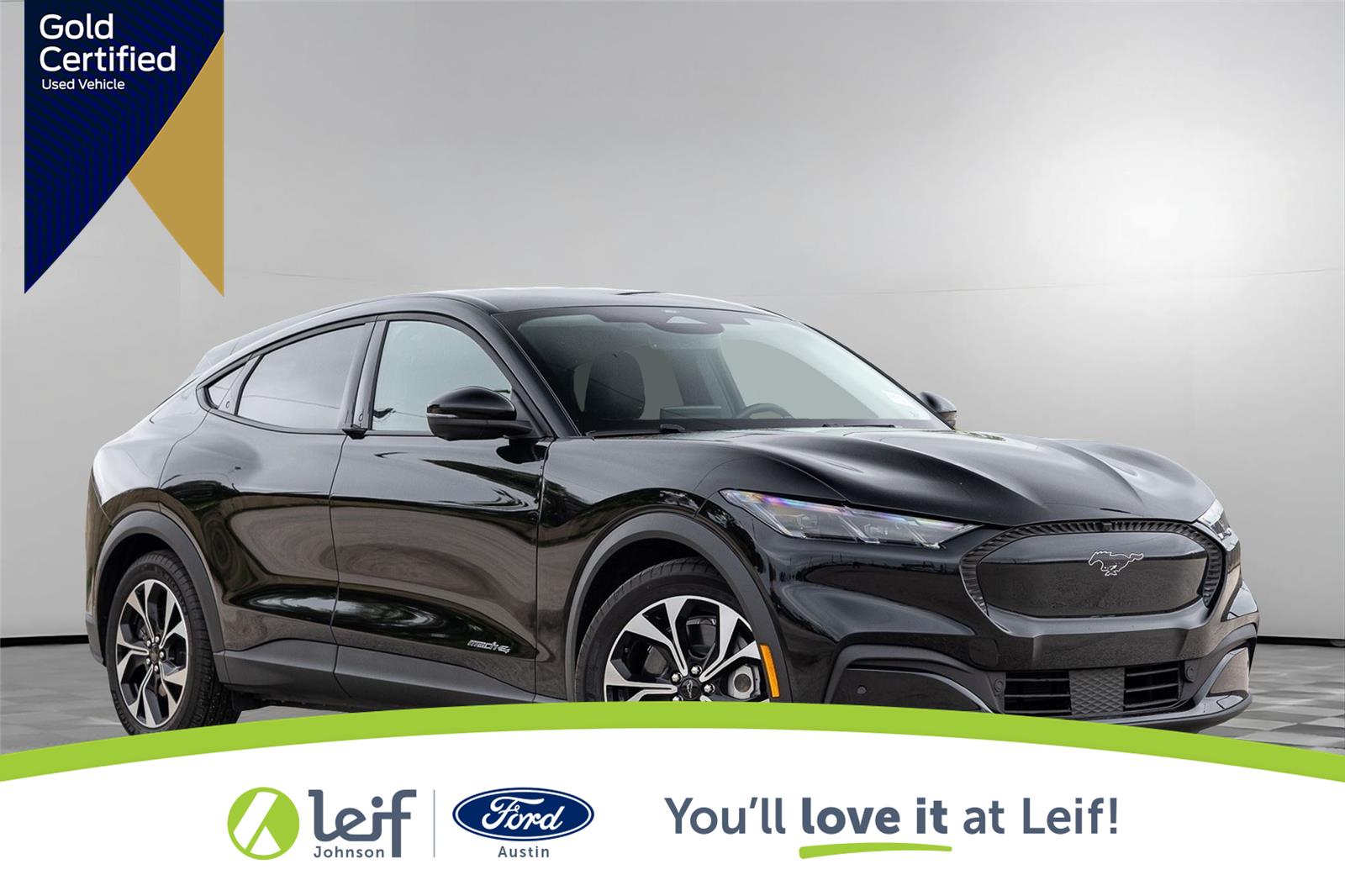 Shadow Black 2025 Ford Mustang Mach-E Select AWD SUV / Crossover All-Wheel Drive 1-Speed Dual Clutch